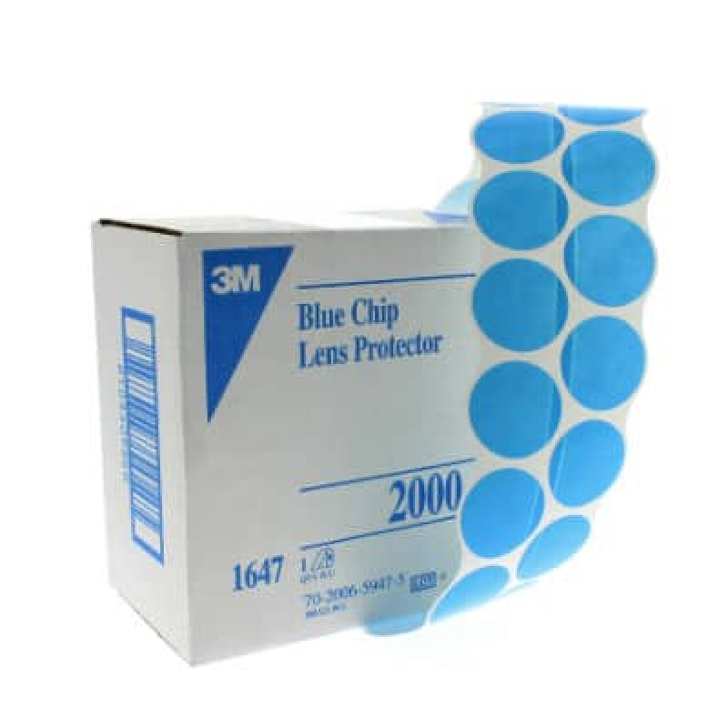 3M 1647 Blue Chip Protectors 35 mm 2000 ROLL